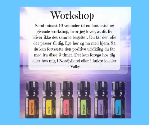 Workshop med de æteriske olier